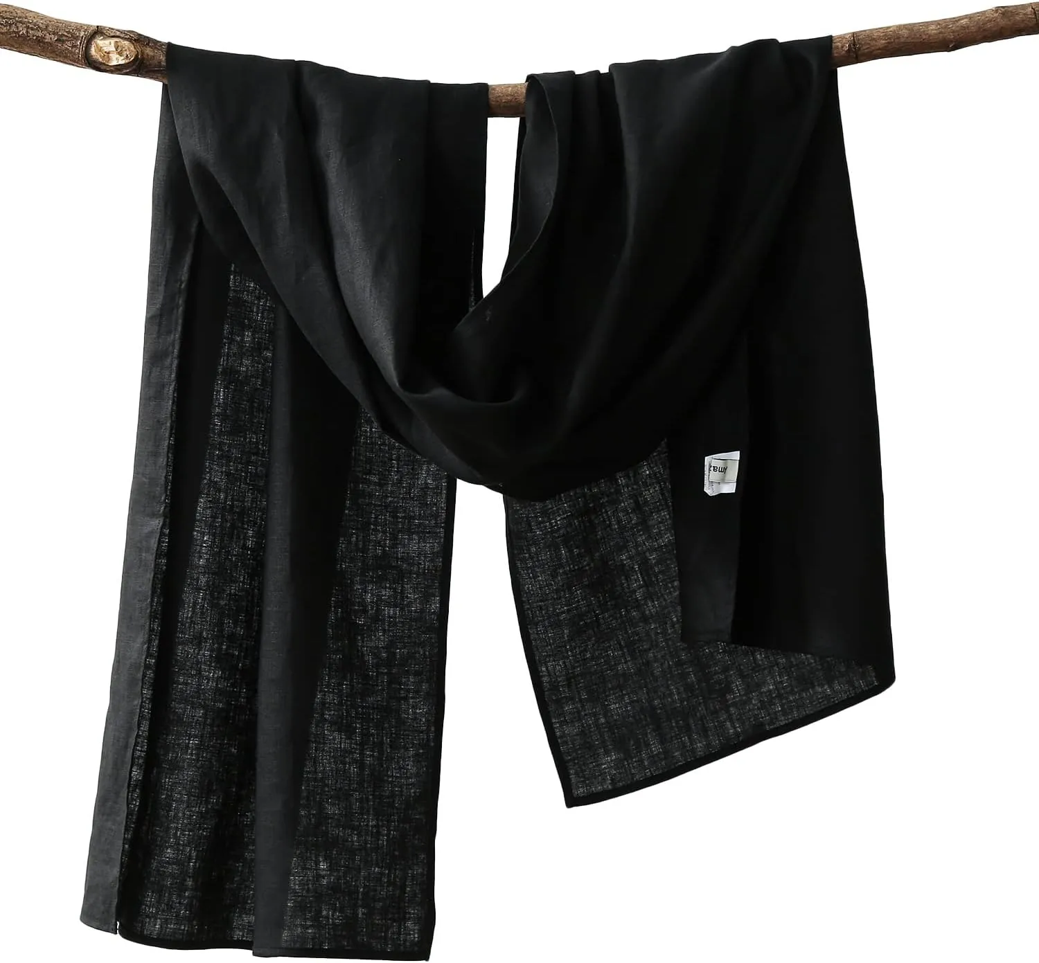 100% Linen Lightweight Long Scarves