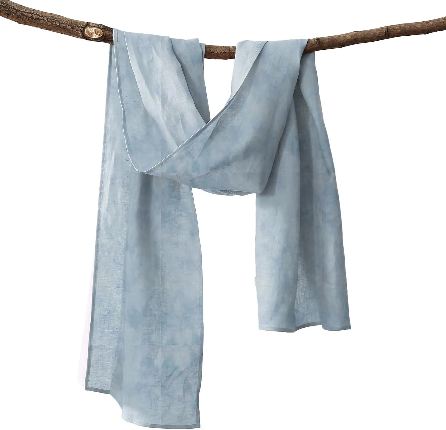 100% Linen Lightweight Long Scarves