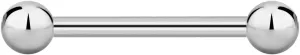 14g-16g Internally Threaded Titanium Straight Barbell Body Piercing Jewelry (Sold Individually)