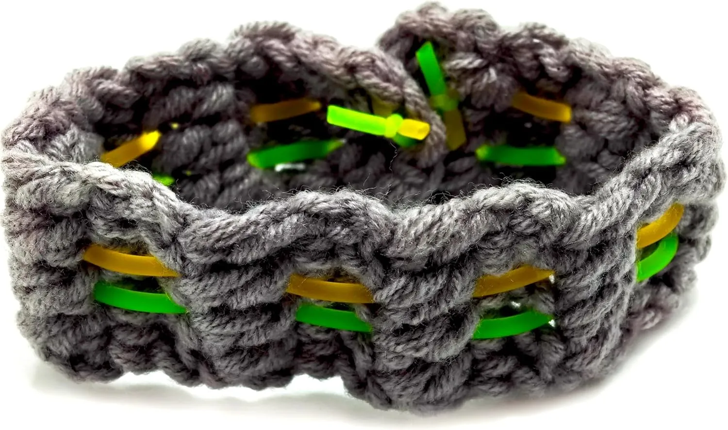 2 Pack Skin Picking Fidget Bracelet Stretchy Loom Crochet Bracelet Anxiety Relief for Trichotillomania Nail Biters Hair Pulling