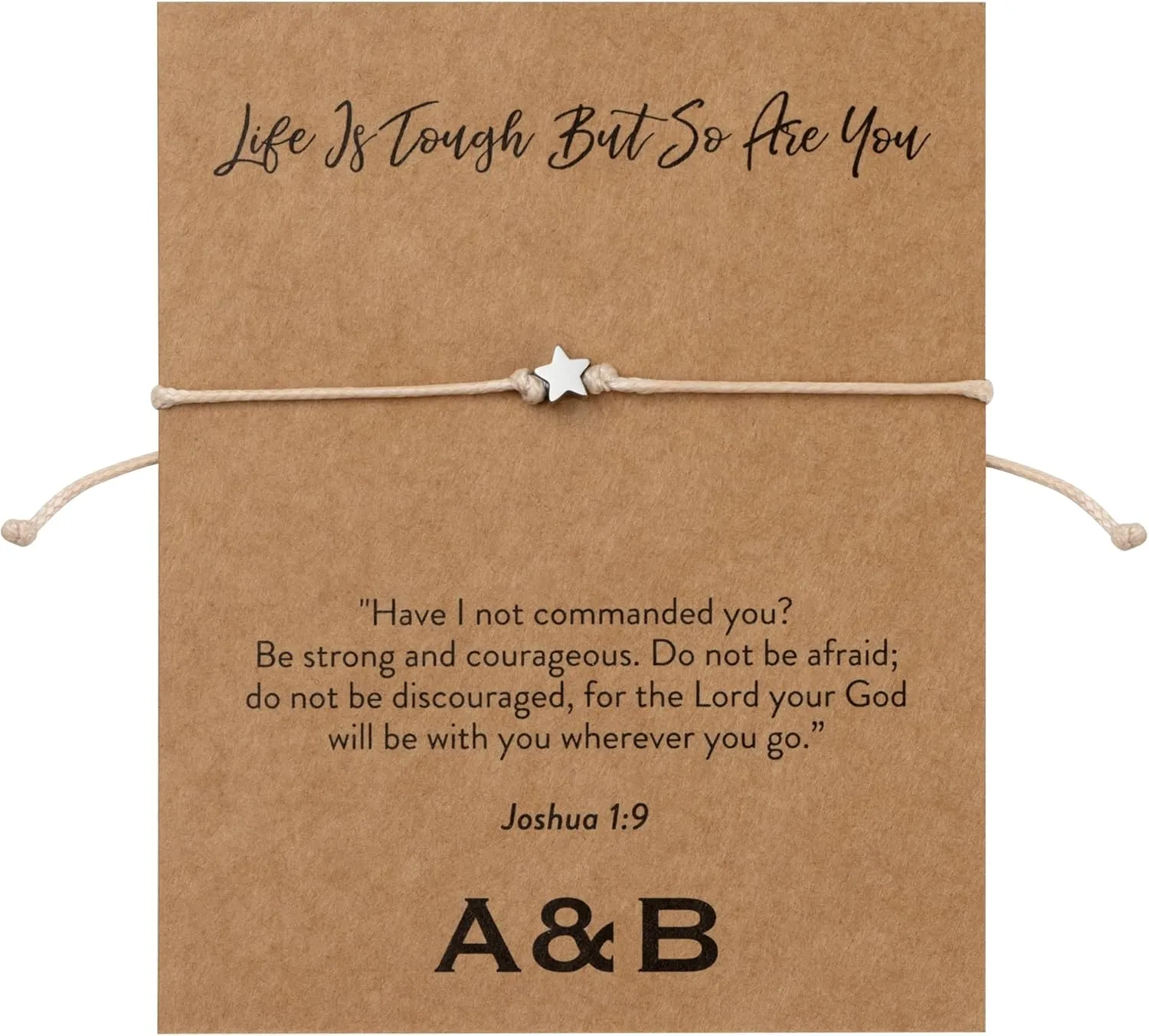 ARK & BAY Christian Charm Bracelet With Inspirational Bible Verse, Single Or Set Of 2 Religious Bracelets, Encouragement Gifts Of Faith and Spirituality