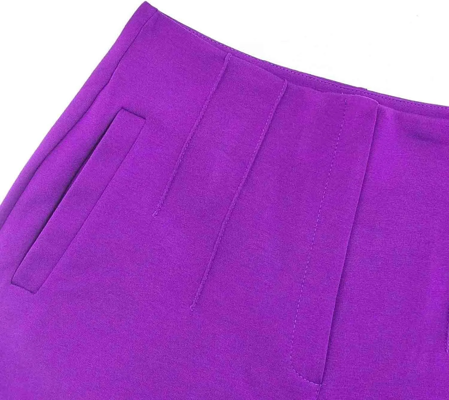 BIRW Womens High Waisted Pants 2025 Trendy Skinny Business Work Casual Pencil Trousers with Pockets