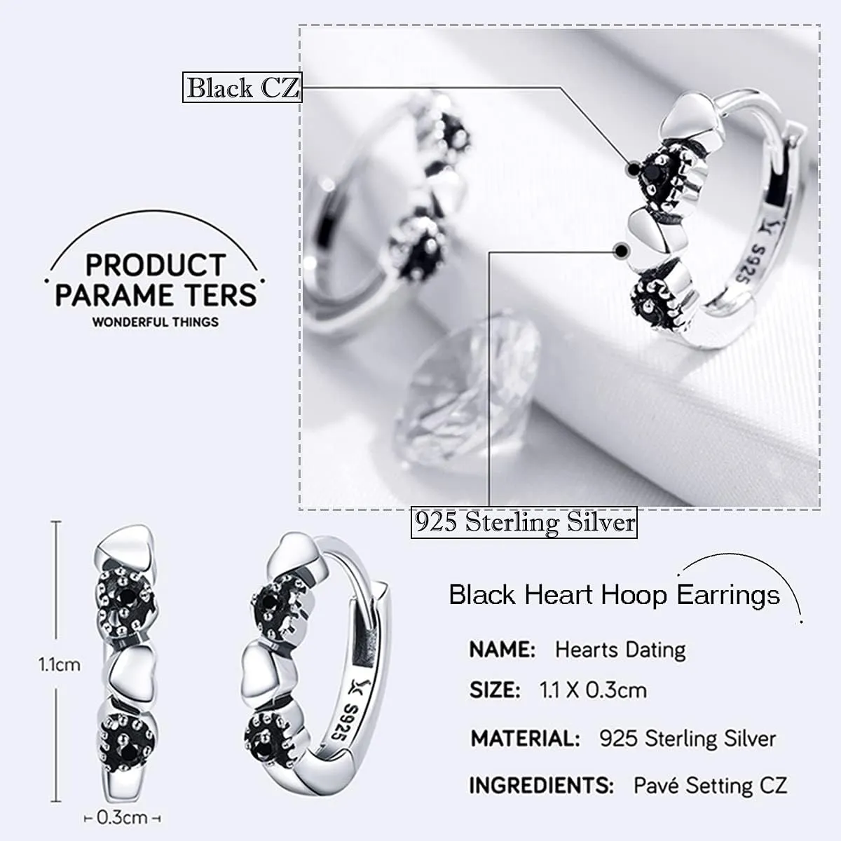 BISAER Gold Hoop Earrings for Women Large 14K White Gold Plated Huggie Earrings Cubic Zirconia Huggie Hoop Earring Cartilage Piercing Earrings Ear Cuff for Women