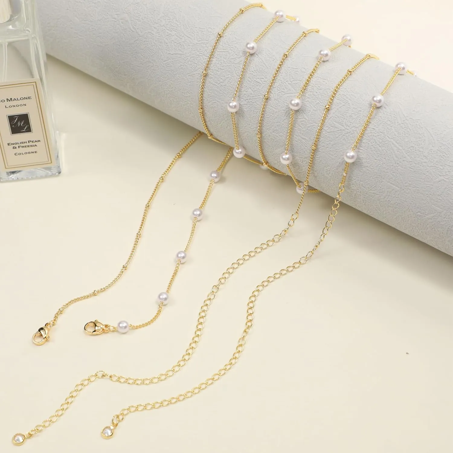 Body Chain for Women 14K Gold Plated Waist Beads Chain Gold Belly Belt Body Chains Waterproof Adjustable Sexy Bikini Beach Body Jewelry Daily Belts Gifts for Women 26.5-33Inch