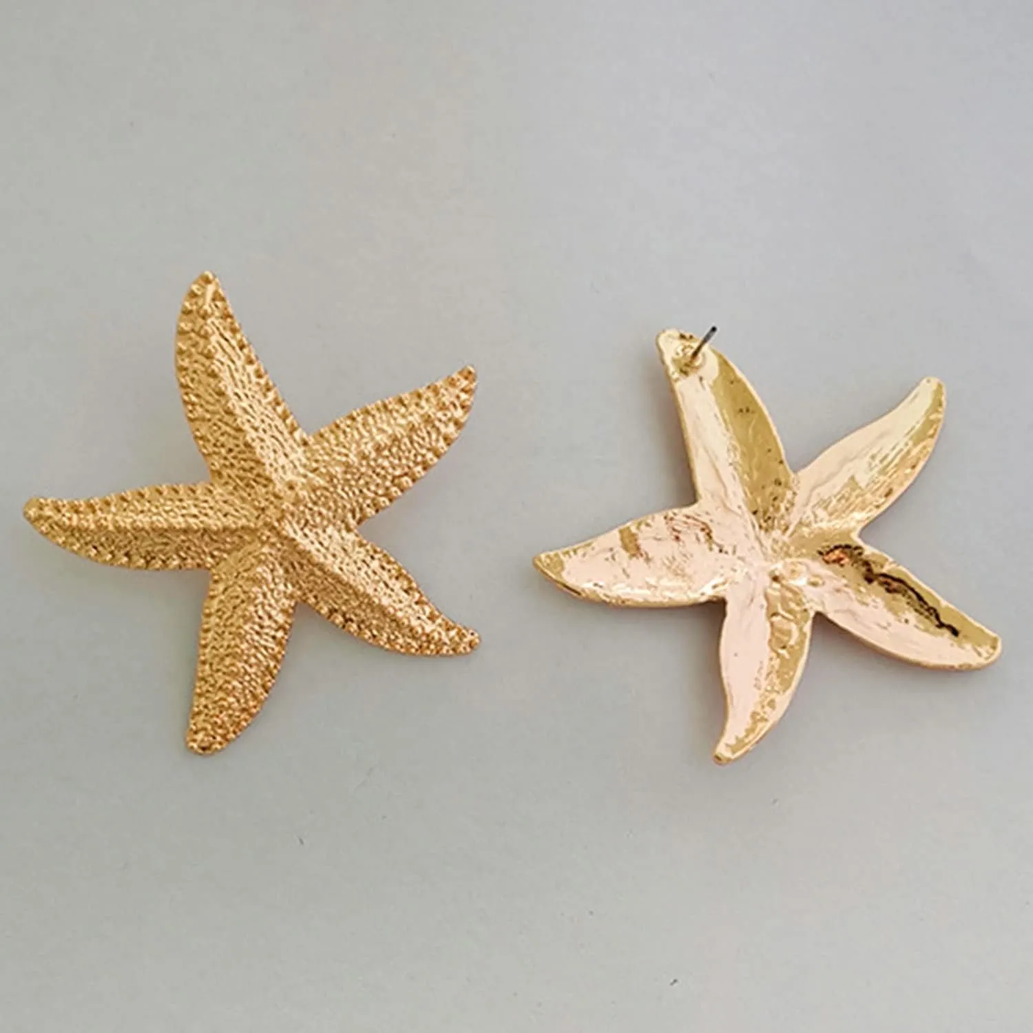 Boho Starfish Earrings Starfish Statement Star Stud Earrings for Women Beach Ocean Summer Gift