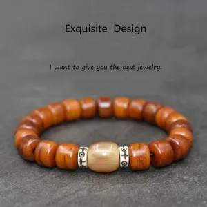 Buddha bracelets Bead Bracelet Tibetan Buddhist,Meditation Prayer Beads Bangle,Natural Beads Bracelet Handmade Prayer Zen Buddhism Reiki Energy Healing Therapy Yoga Jewelry for Men Or Women