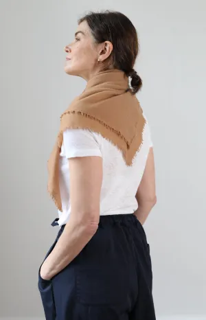 Camel Cashmere Scarf