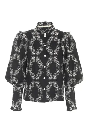 Catherine Blouse Black