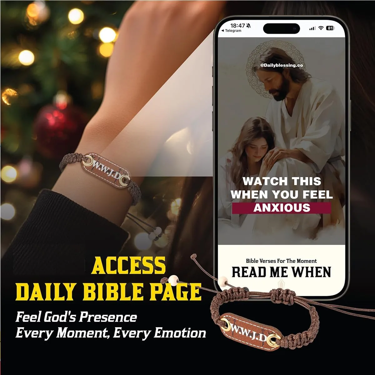 Cross Bracelet, Mens Bracelet Leather for Fathers Day Dad Gifts for Dad, Daily Bible Verse Bracelets for Easter Confirmation Christmas Gifts for Men, Women