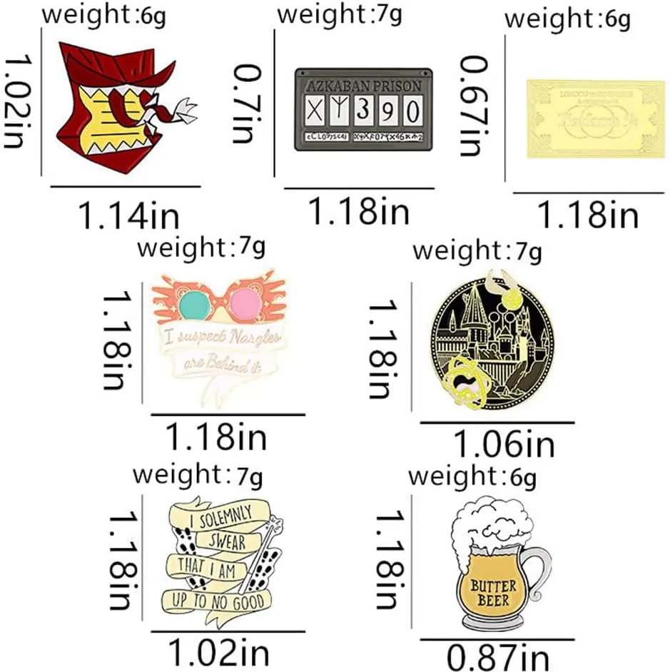 Cute Enamel Pins Set Brooch Cartoon Animal Various Novel Designs Brooch Pins for Backpacks Badges Hats Bags Lapel Pins Accessory for Women Girls Gift