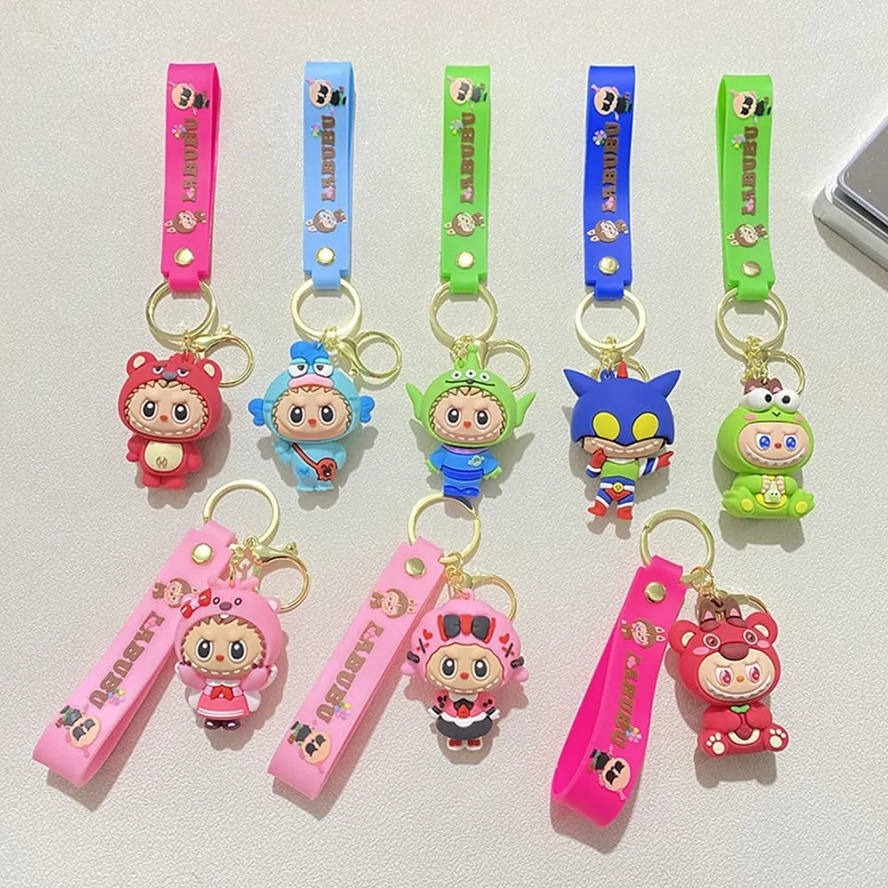 Cute Labubu Keychain, Creative Labubu Purse Bag Charms Gift for Women