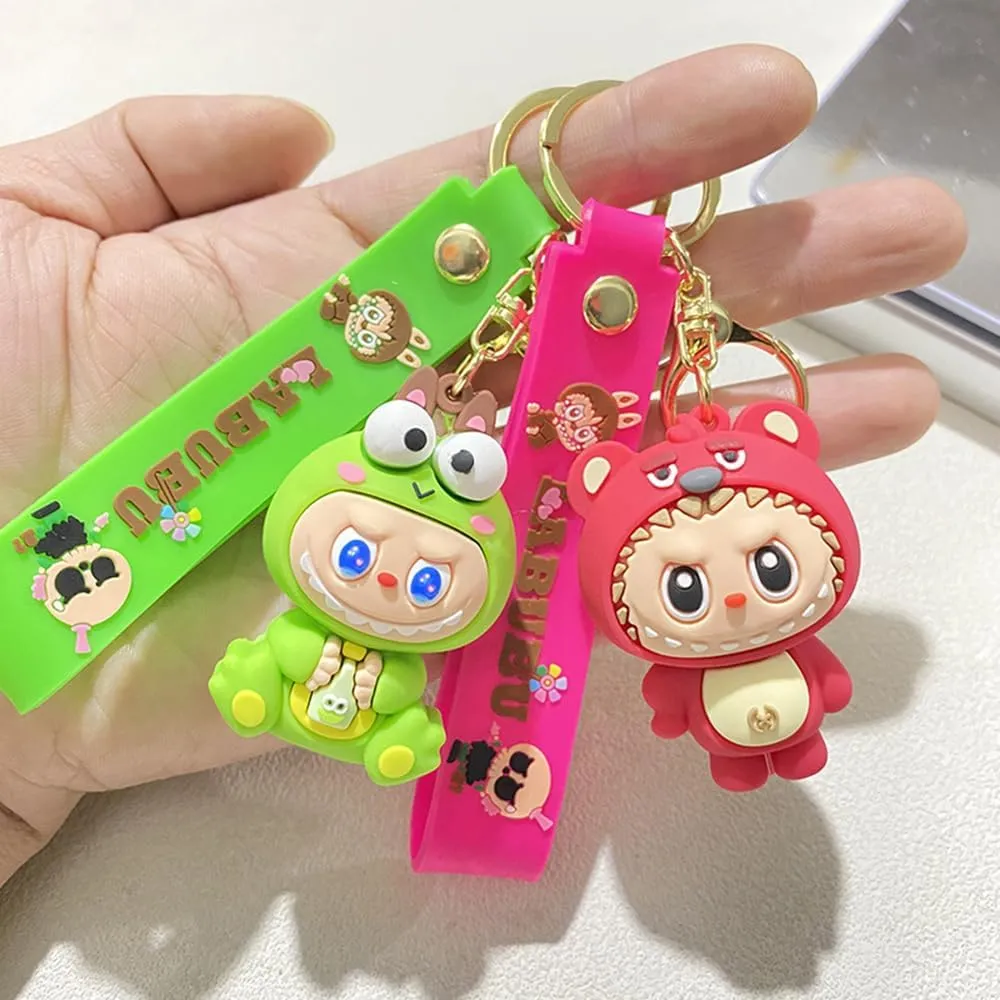 Cute Labubu Keychain, Creative Labubu Purse Bag Charms Gift for Women