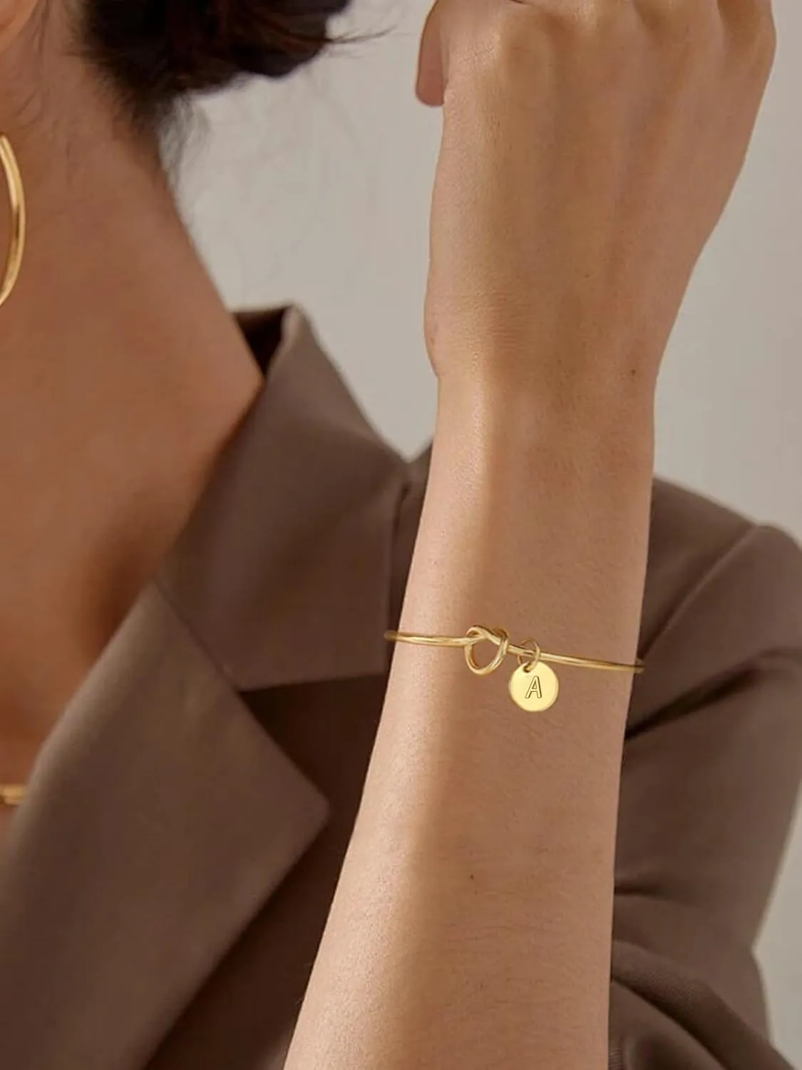 Dainty 18K Gold Plated Initial Bracelets for Women  Gift for Every Woman, Ideal for Christmas, Birthdays, and Cherished Moments