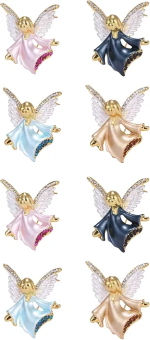 DD-life Angel Brooch Pin Angel Ballerina Brooch Butterfly Fairy Ballerina Brooch Special Brooch Pin for Any Special Occasions