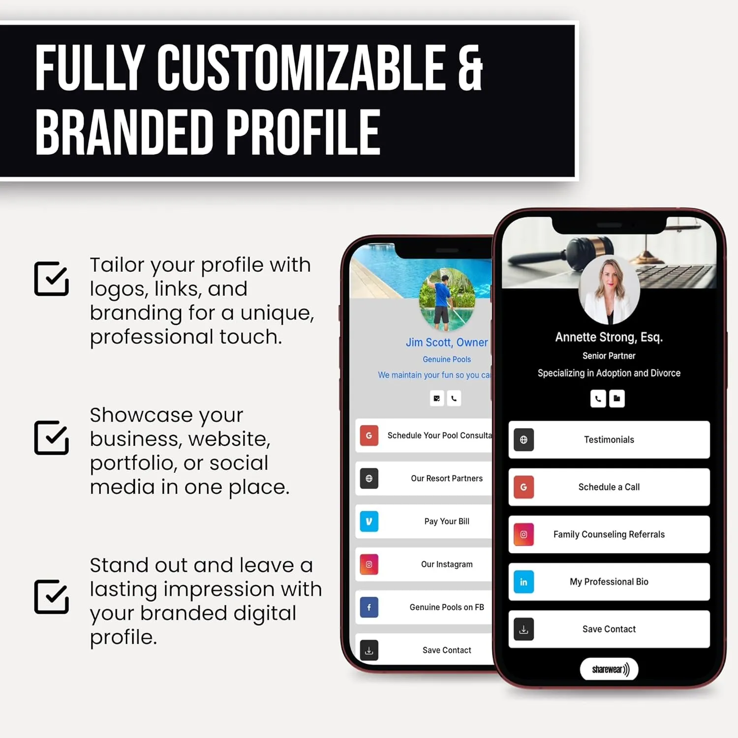 Digital Business Card Bracelet, Tap to Share NFC and QR Code Bracelet, Medical Alert Bracelet, Fundraising Bracelets, Networking Bracelet, Compatible with iPhone and Android