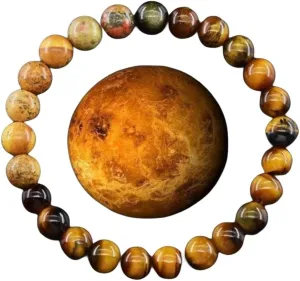 Eight Planets Bead Bracelet Men Women Natural Stone Universe Solar System Sun Earth Moon Saturn Uranus Planet Handmade Jewelry Gift