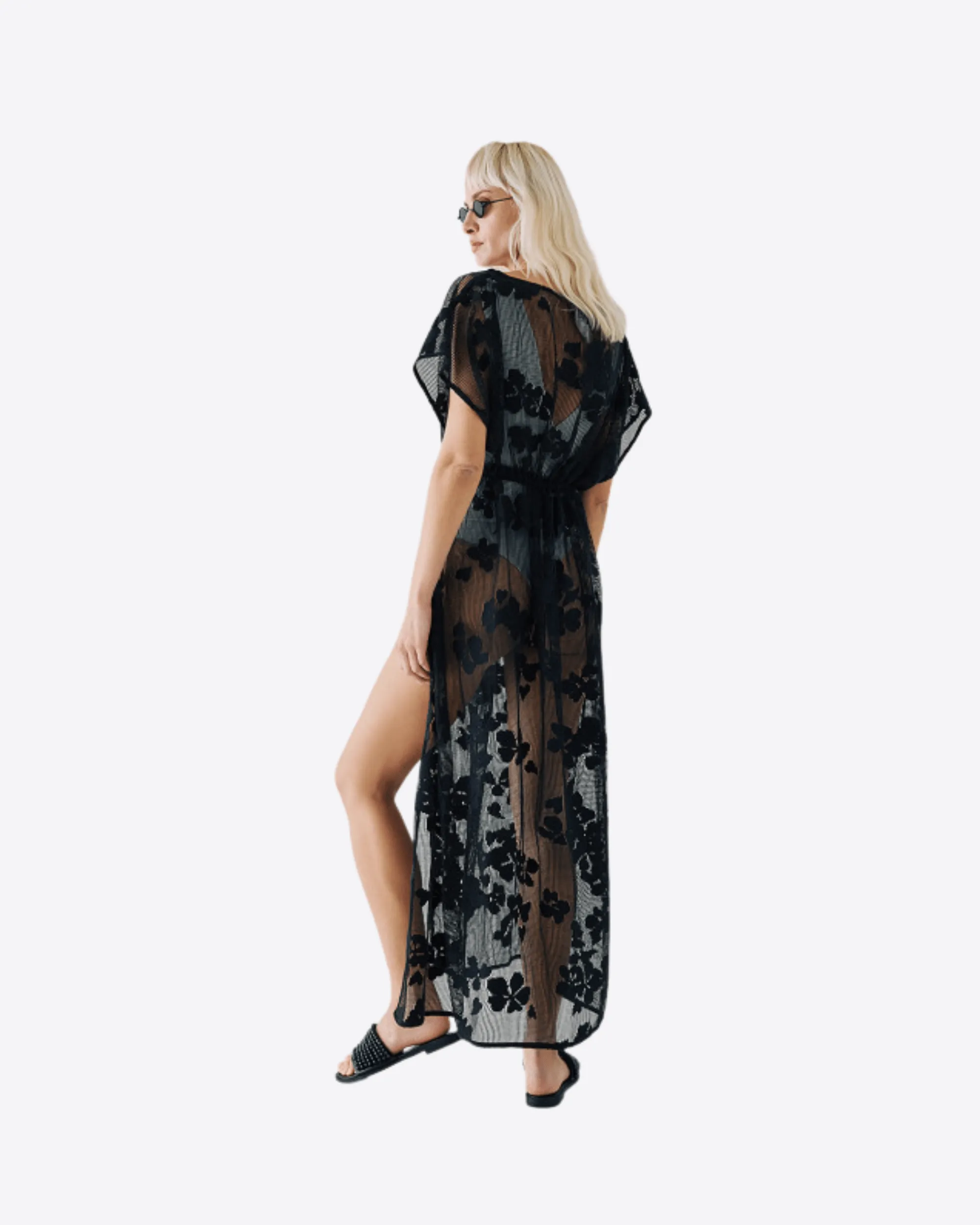 FLORAL-PATTERNED TUNIC