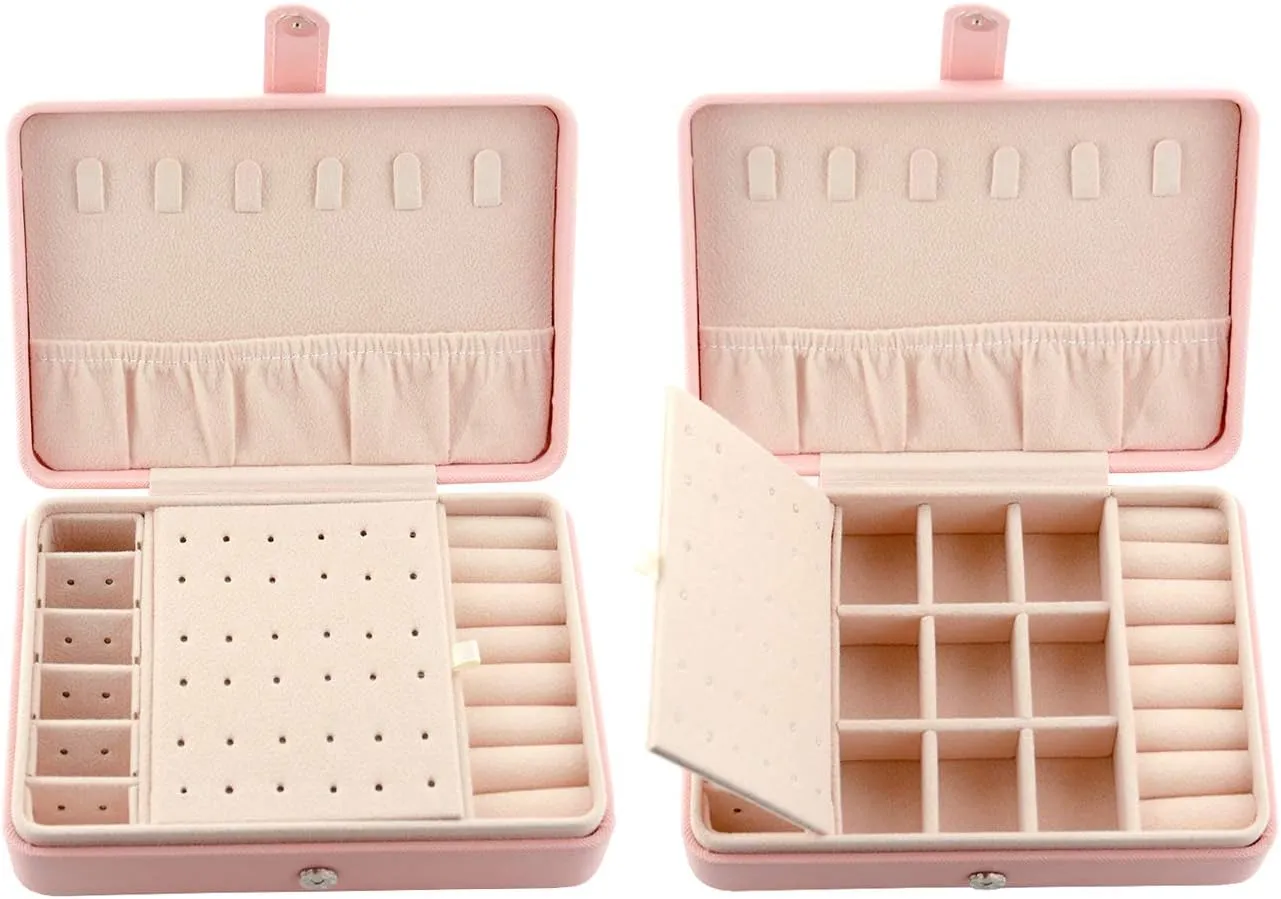 Jewelry Box For Women Necklace Earrings Rings Jewelry Accessory Organizer