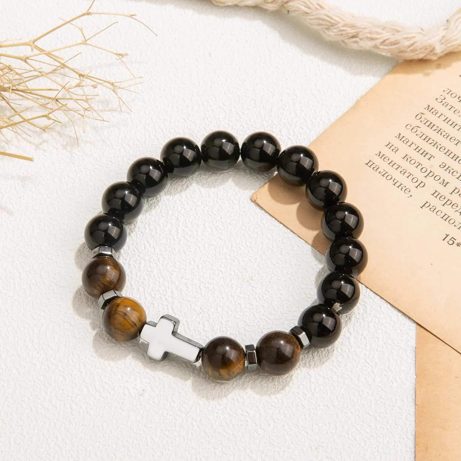 Jewelry&Card Mothers Day Gifts for Women Teen Girls, Beaded Bracelet for Women, Inspirational Heart Bracelets, Easter Birthday Gifts for Teen Girls, Daughter, Niece, Sister, Best Friend