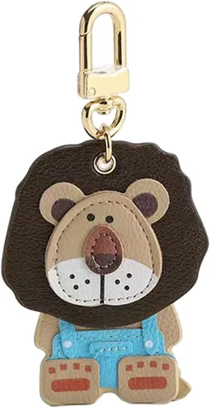 jiesinlov Kawaii Bag Pendant Keychain Dolls, Cute Trend Small Lion Bag Charms, Purse DIY Remodeling Accessories(Lion)