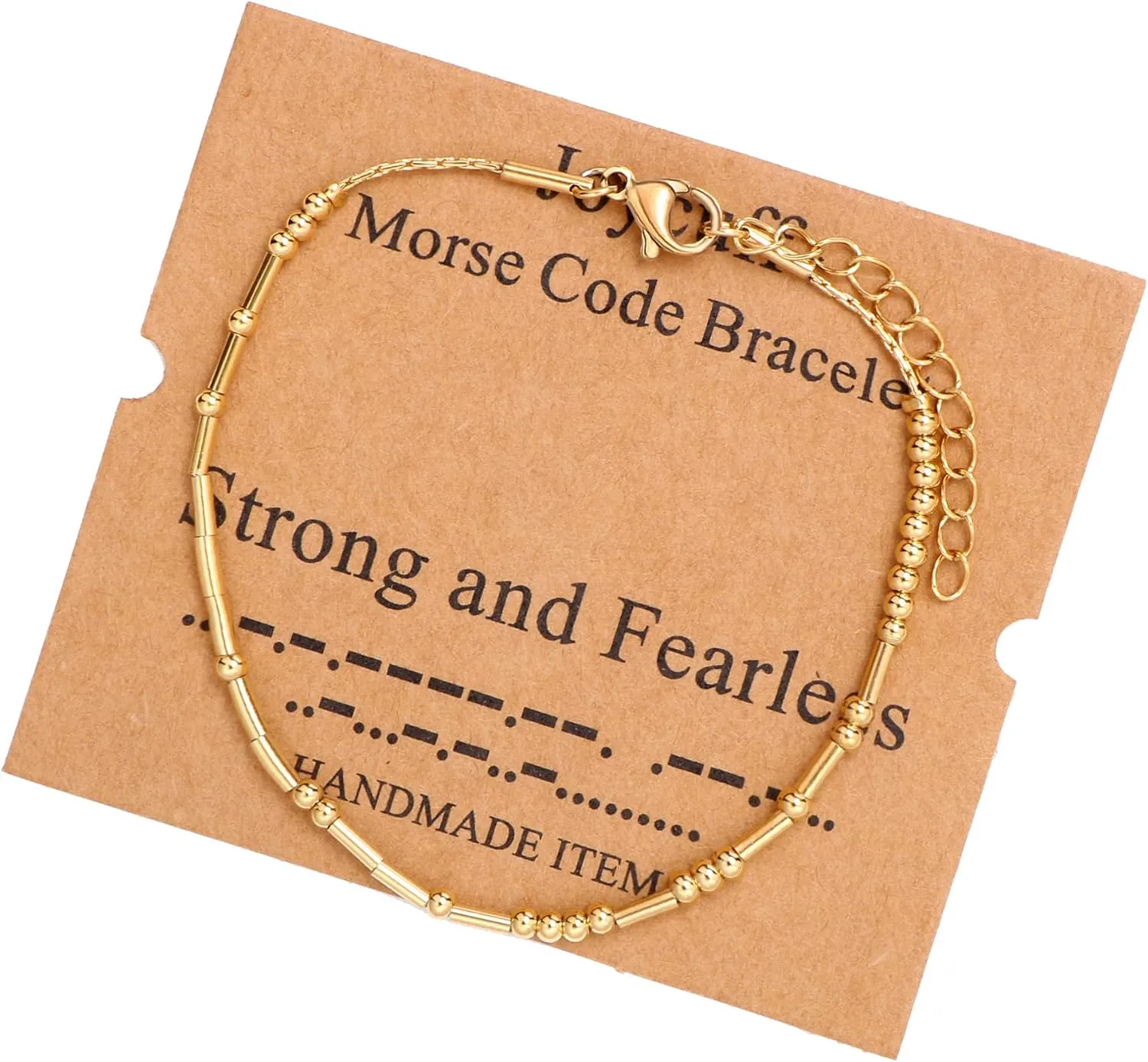 JoycuFF Morse Code Bracelets for Women Gifts for Her Mom Daughter Sister Best Friend Funny Inspirational Jewelry Adjustable Silk Beaded Wrap Bracelet