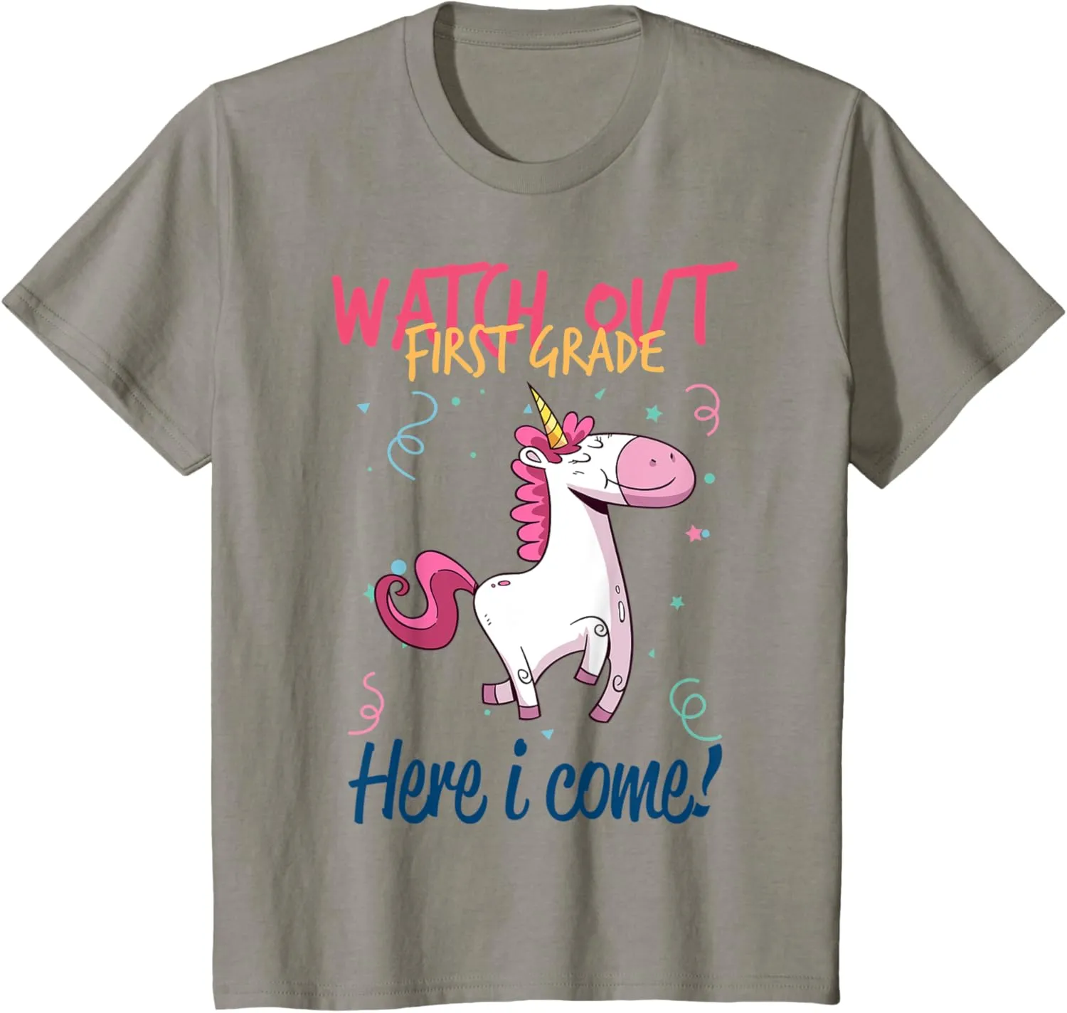 Kids First Grade Shirt Watch Out First Grade Here I Come T-Shirt