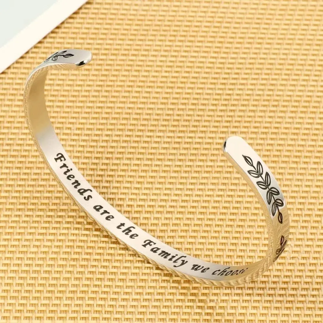 M MOOHAM Bracelets for Women Girls, Quote Mantra Bracelet Funny Inspirational Jewelry Gifts for Best Friend, Mom, Daughter, Son, Sister, Niece Birthday Mothers Day Present Come Gift Box