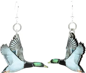 Mallard Duck Earrings