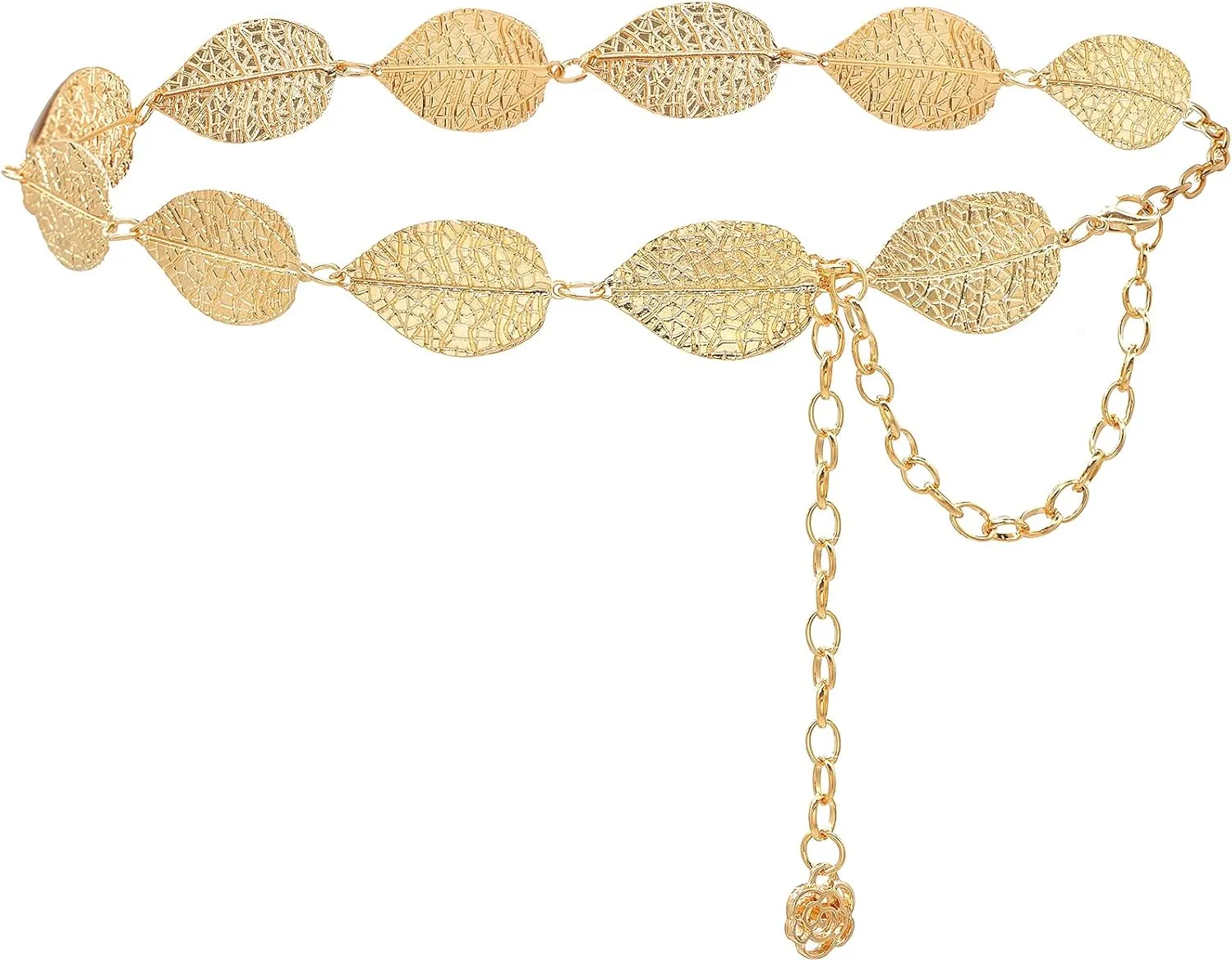 Metal Waist Chain Body Jewelry Link Belt for Women Girls