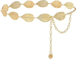 Metal Waist Chain Body Jewelry Link Belt for Women Girls