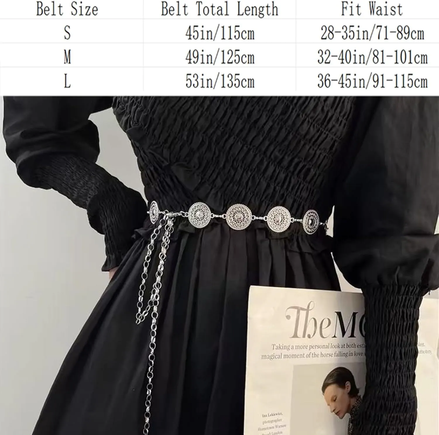 Metal Waist Chain Sun Moon Body Belly Belt Gold Silver Belts Jewelry Accessories for Women Girls