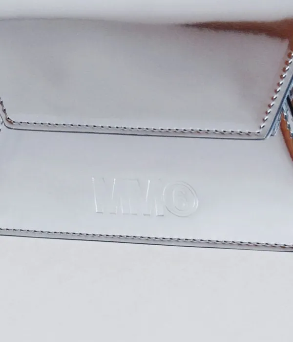 MM6 MAISON MARGIELA/ENVELOPE CARDHOLDER(SILVER)
