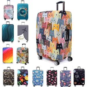 Patterned Luggage Cover