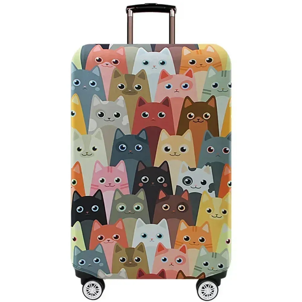 Patterned Luggage Cover