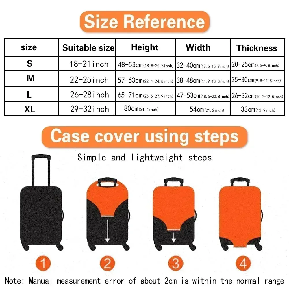 Patterned Luggage Cover