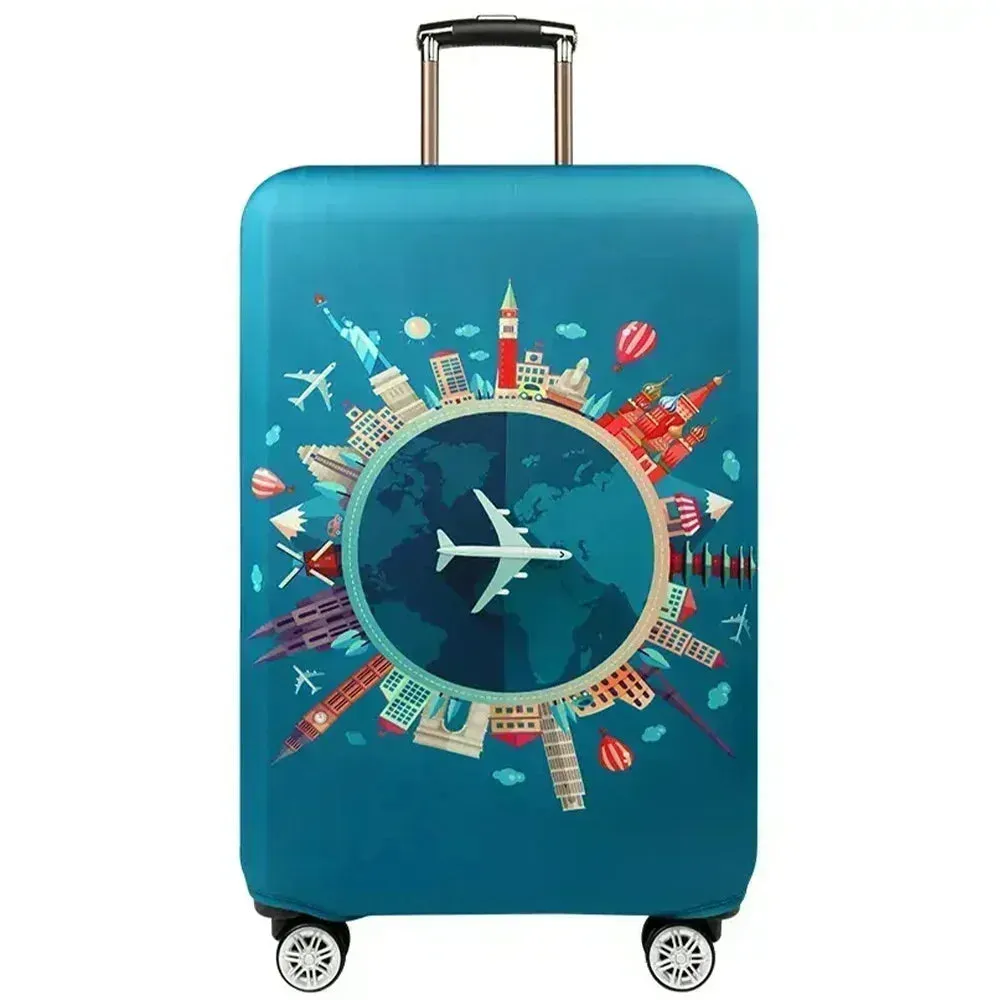 Patterned Luggage Cover