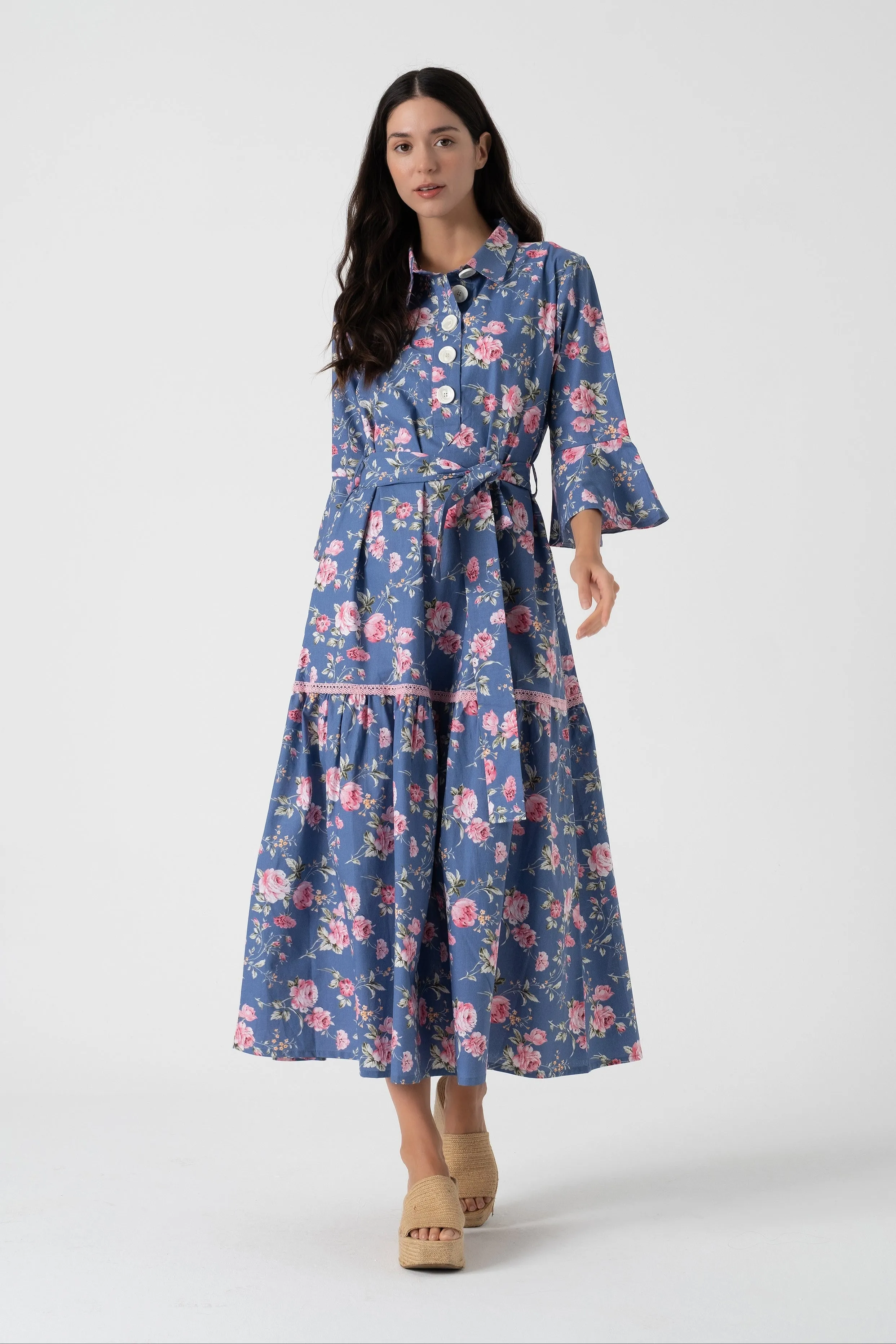 Patterned Summer Dress