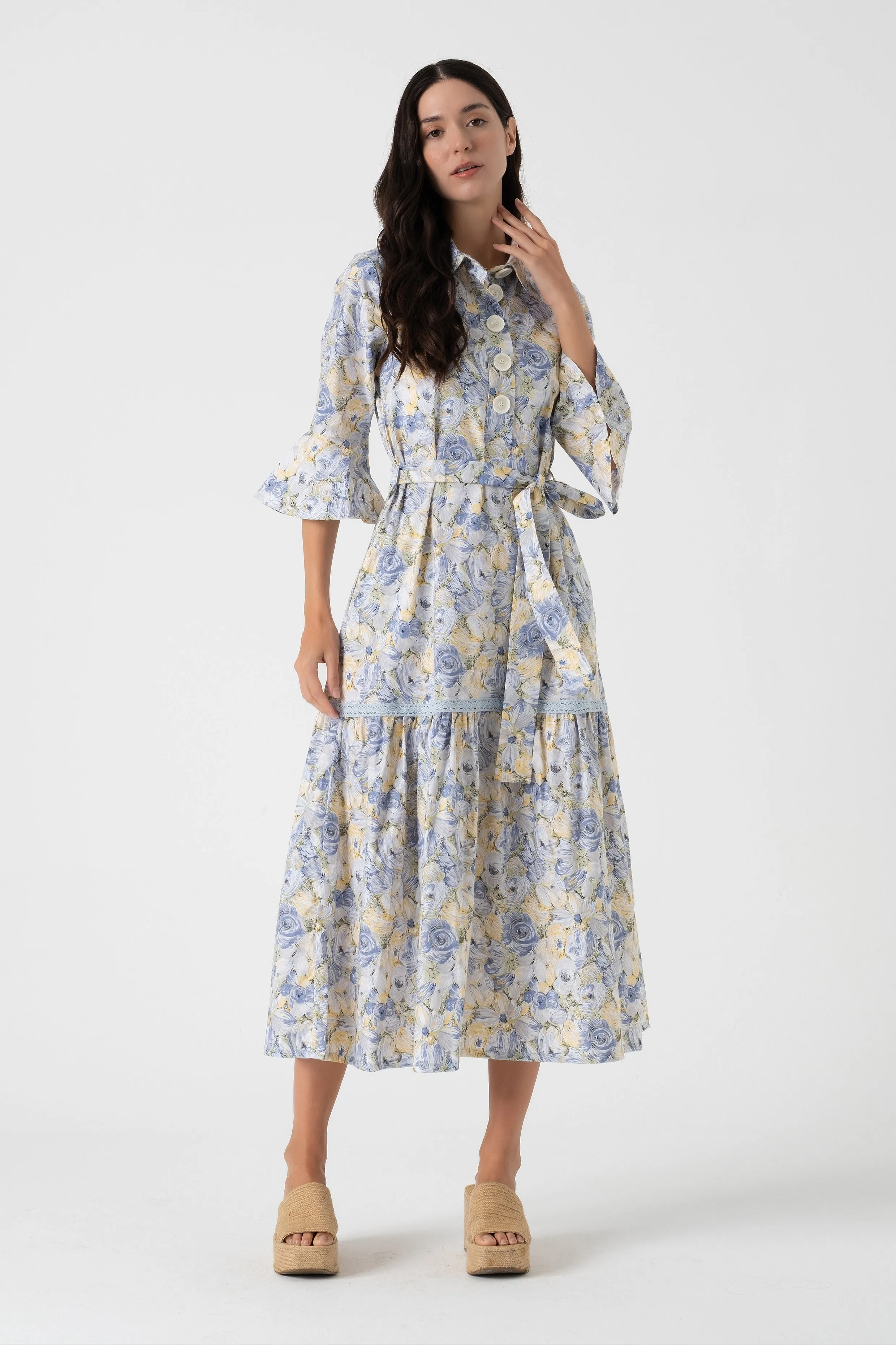 Patterned Summer Dress