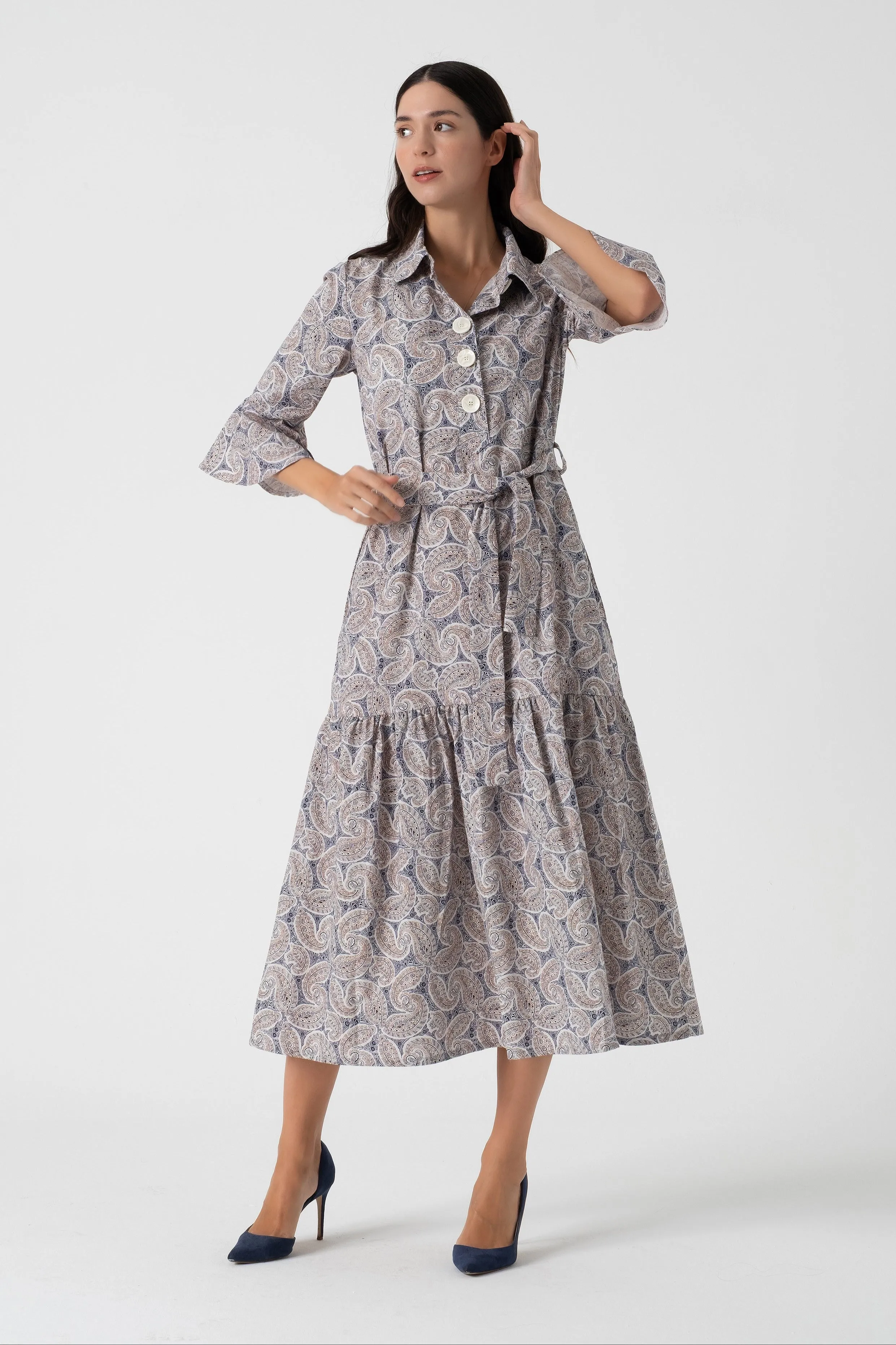 Patterned Summer Dress