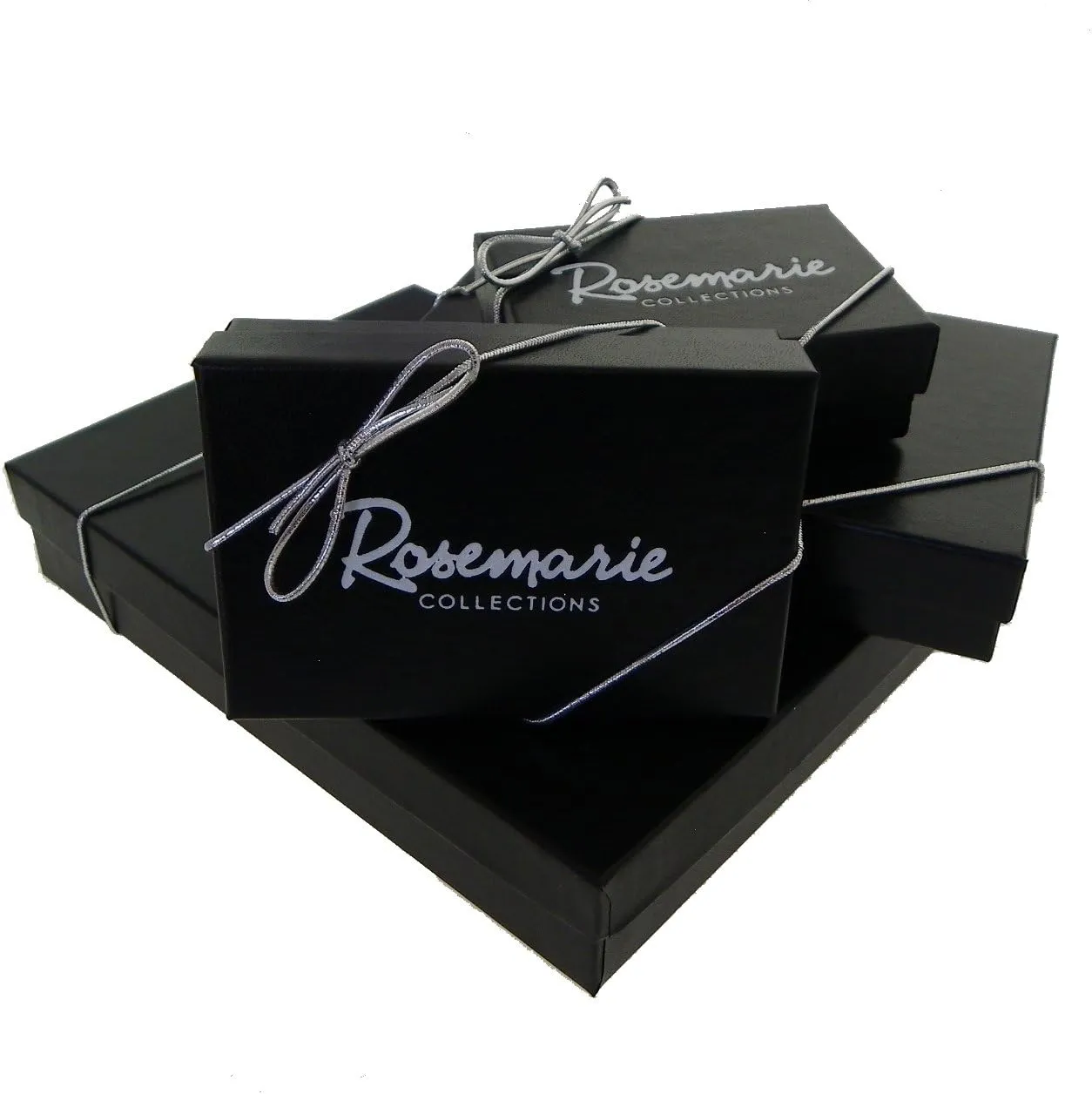 Rosemarie Collections Women's Hypoallergenic Clear Crystal Rhinestone Rainbow Memory Wire Hoop Earrings