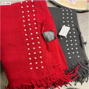 Scarves w/ Beads