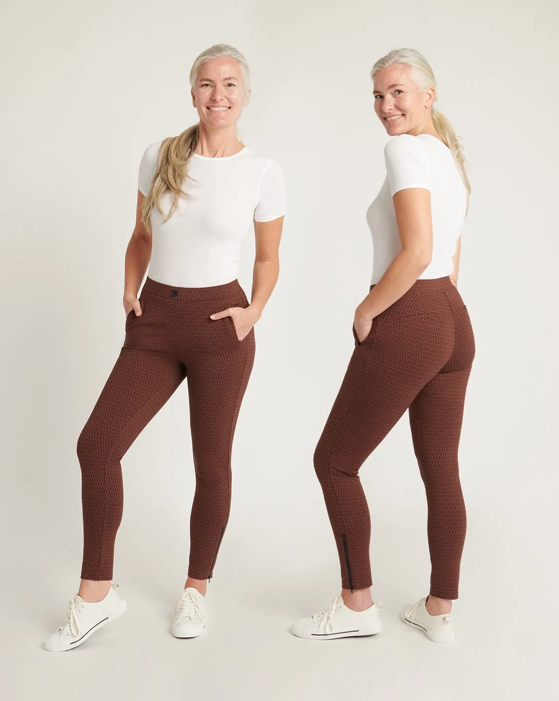 Skinny-Leg | Pencil Dress Pant Yoga Pants (Java)