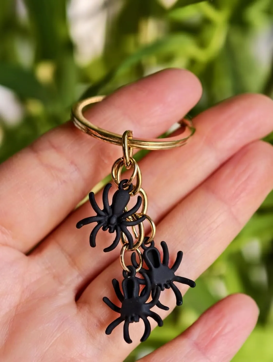 Spider Keychain Gifts Bag Charms Cute Keychain Handbags Pendant Purse Accessories Keyring Aesthetic Gift for Friend