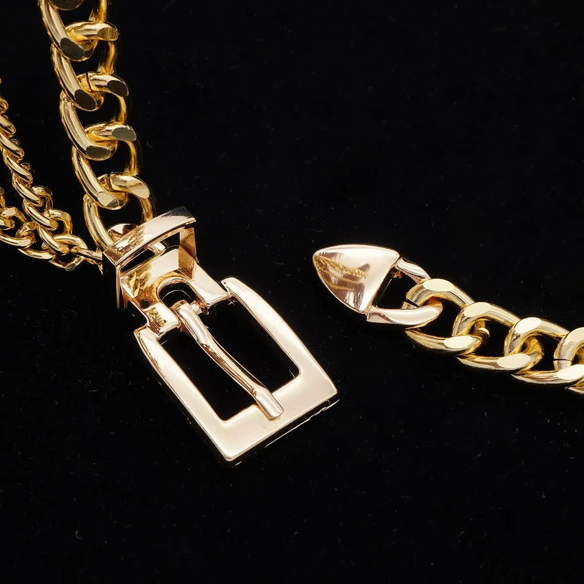Suyi Chain Belt for Women Girls Gold Metal Waist Chain Multilayer Chunky Chain Belts for Dress