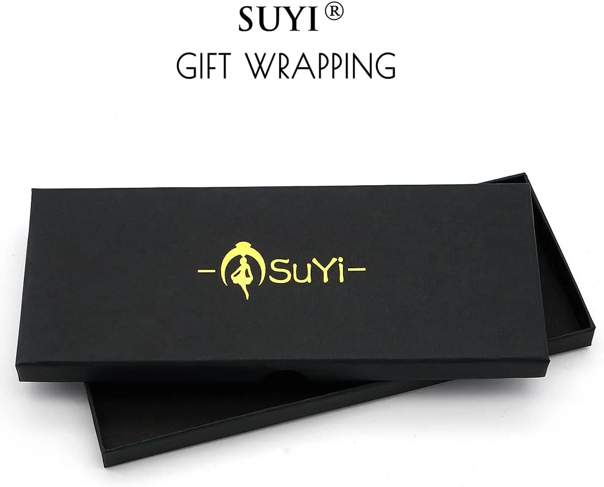 Suyi Chain Belts for Women Rhinestone Waist Chain for Dress