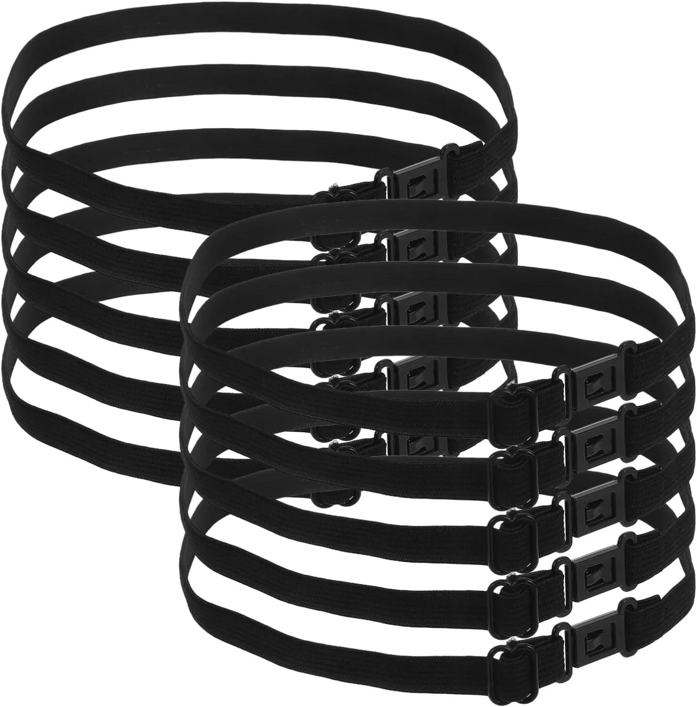 Universal Bow Tie Clips for Men 10pcs Set Neck Tie Extension Elastic Bow Tie Extension Strap