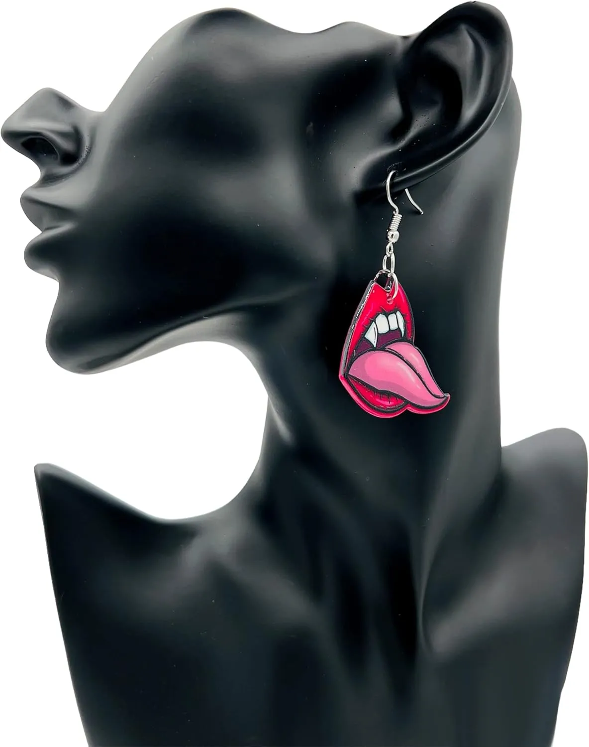Vampire Earrings for Women - Mushroom Earrings - Weird Earring for Women - Dollar Jewelry