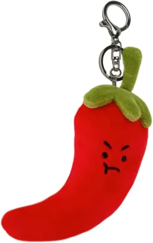 VICKYPOP Cute Garlic Plush Keychain Cartoon Backpack Pendant Bag Decoration