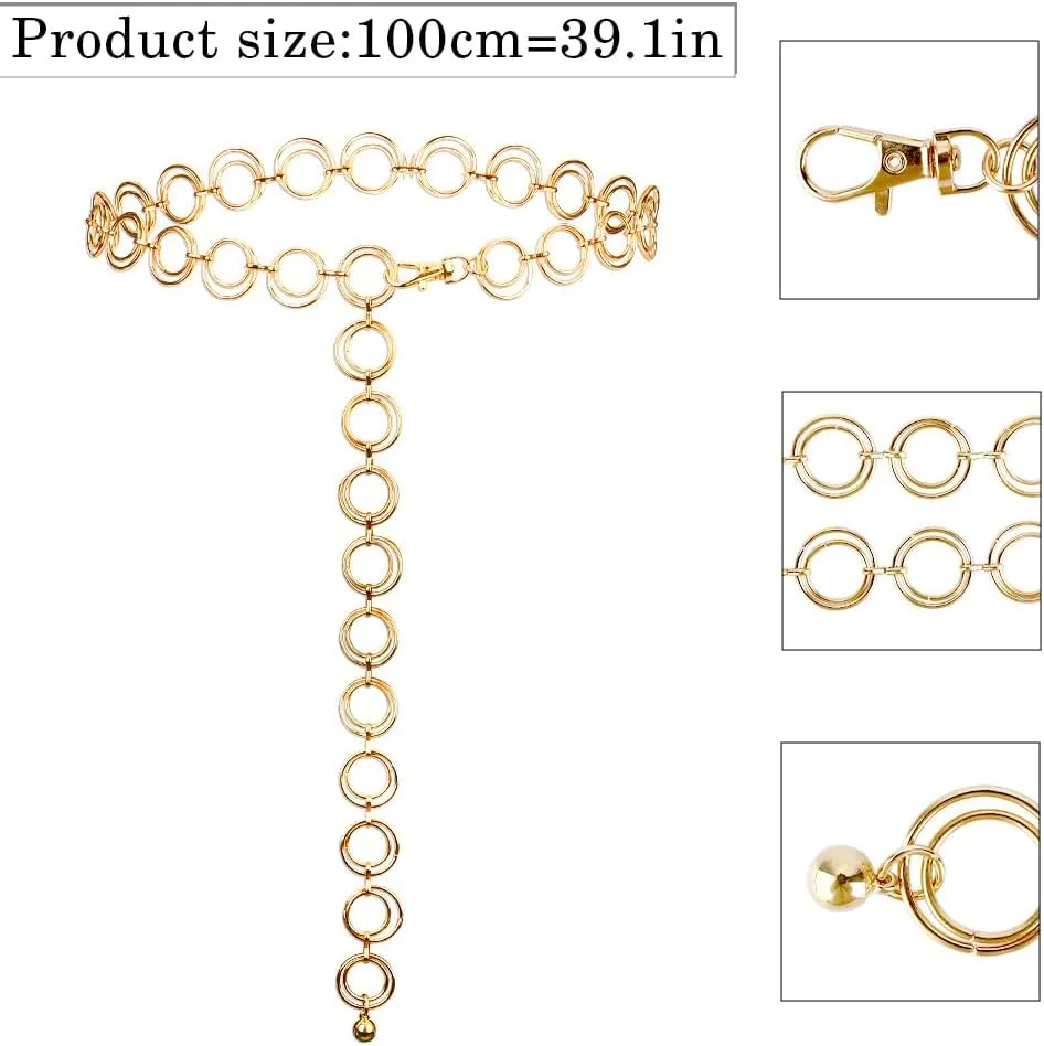 Waist Chain - Gold Chain Belt for Women Fashion