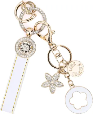 Wristlet Wallet Bracelet Keychain Credit Card Holder Silicone Bead Tassel Keychain Bangle Key Ring for Women
